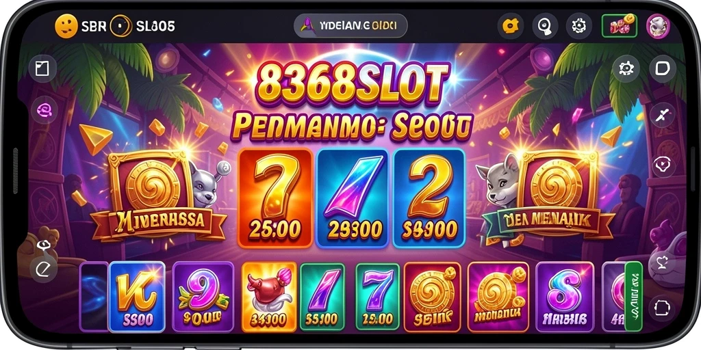 Tampilan gameplay 8368SLOT yang menarik dan mengasyikkan.