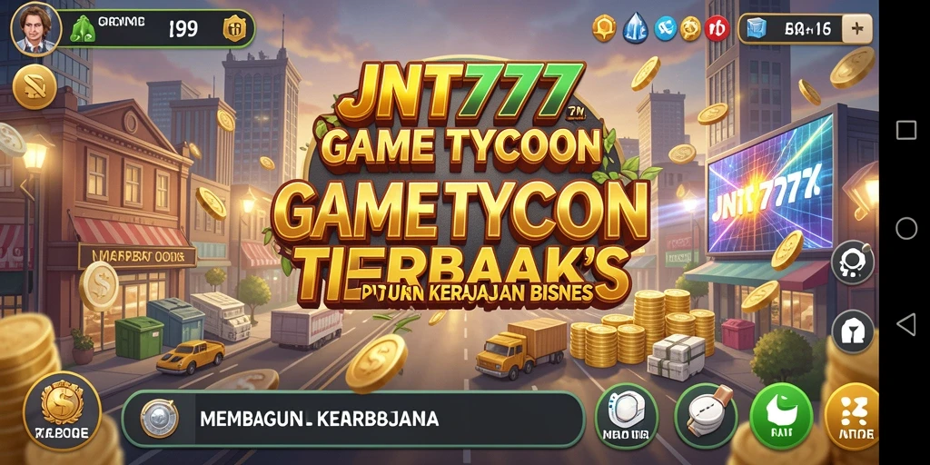 Tampilan gameplay JNT777 yang menarik dan penuh warna.