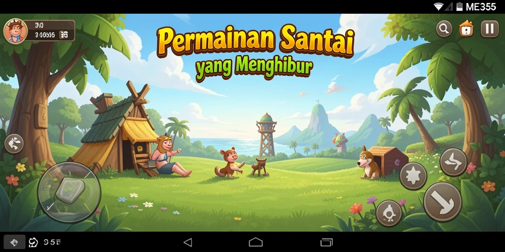 Tampilan gameplay menarik dari ME355 yang memukau.