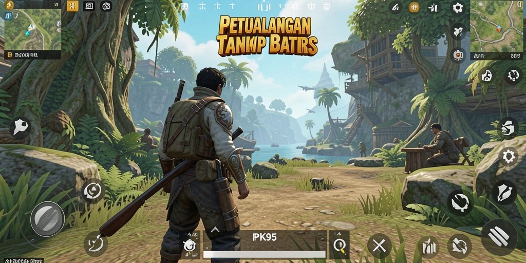 Gameplay Open World yang seru dan mendalam di PK95.