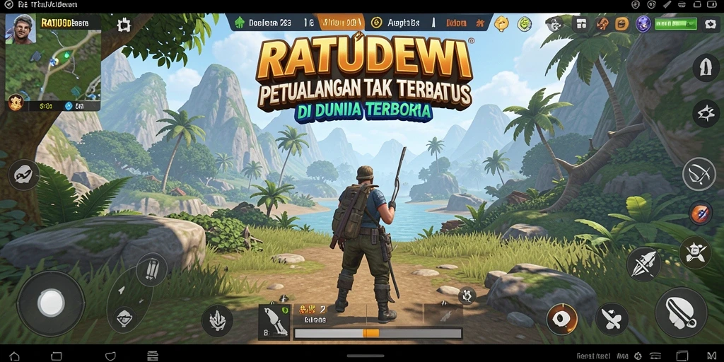 Screenshot gameplay <strong>RATUDEWI</strong> yang menunjukkan petualangan unik di dunia terbuka.